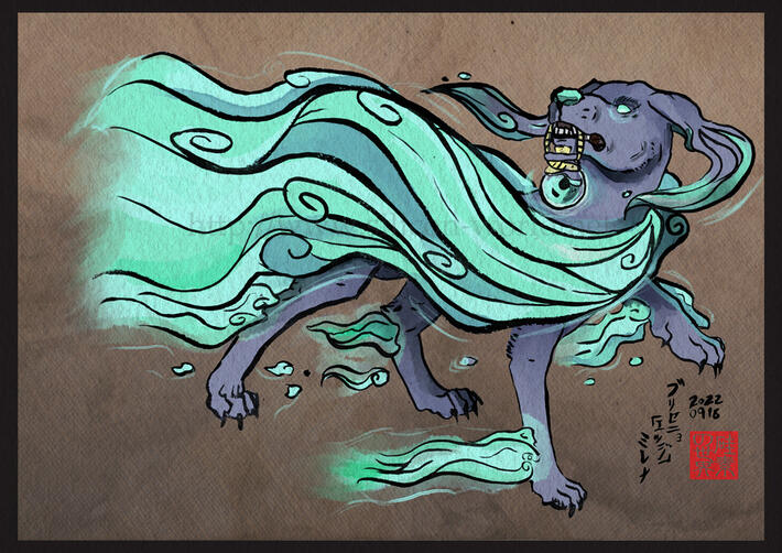 Art trade - Battlehog Art trade - Battlehog